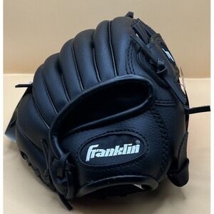 Franklin Sport RTP 22722 Series T ball Glove 8.5in RHT Righty Ready Play Black